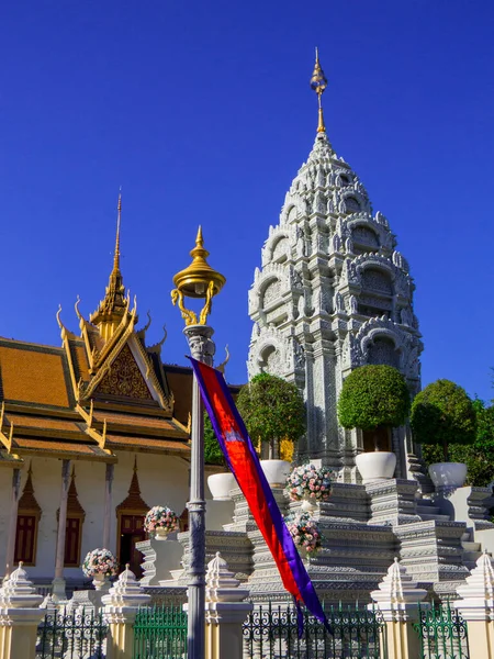 Vue Palais Royal Cambodge Phnom Penh — Photo