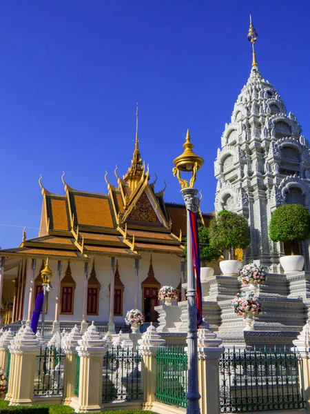 Vue Palais Royal Cambodge Phnom Penh — Photo