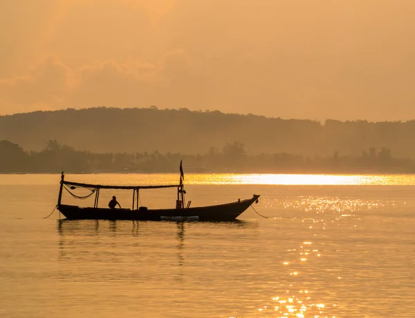 Amazing Sunrise Sok San Village Koh Rong Island Cambodia — Stock Photo, Image