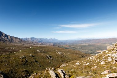 Swartberg geçmek için çıkılan yol