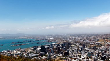 Sinyal tepe Cape Town görünümünden