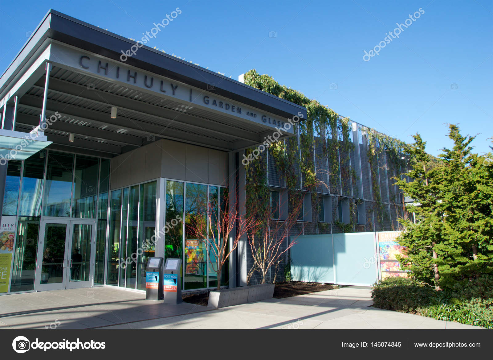 Seattle Washington Usa Jan 23rd 2017 Main Entrance Of The