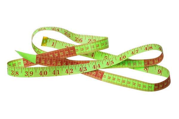 Лента измерений. Изолированный над белым
.