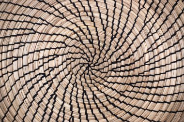 Hasır sepet yapısı doku