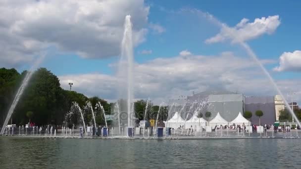 Gorky Park in Moscow, Russia — Stock Video