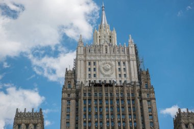 Ministry of Foreign Affairs of the Russian Federation building clipart
