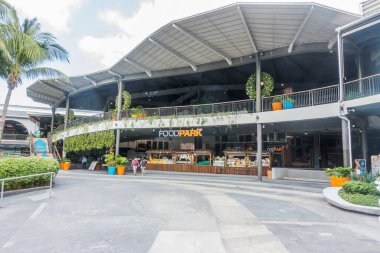 Koh Samui, Tayland - 15 Aralık 2017: Centralfestival Samui Foodpark