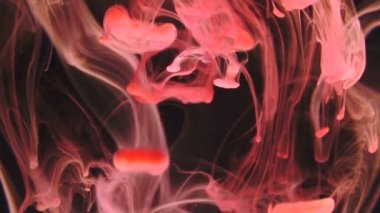 Güzel arka plan renkli mürekkep su.