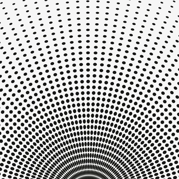 Halftone cirkels, dot halftoonpatroon. Vectorillustratie — Stockvector