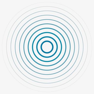 Ses dalgası arka plan. Radyo istasyonu sinyali. Vektör çizim