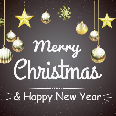 El yazısı, el yapımı hat yazıt ve tüm tür-in Noel öznitelikleri ile Noel Kartpostalı