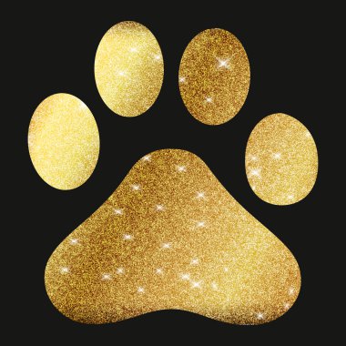 Paw of a dog clipart