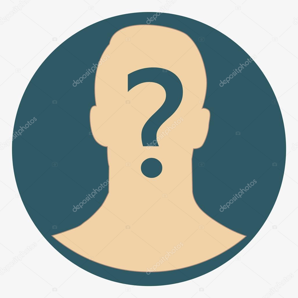 vector illustration of a missing person, graphic wanted poster, lost anonymous man