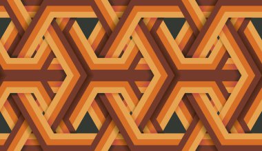 Vintage soyut Dikişsiz desen vektör çizim.