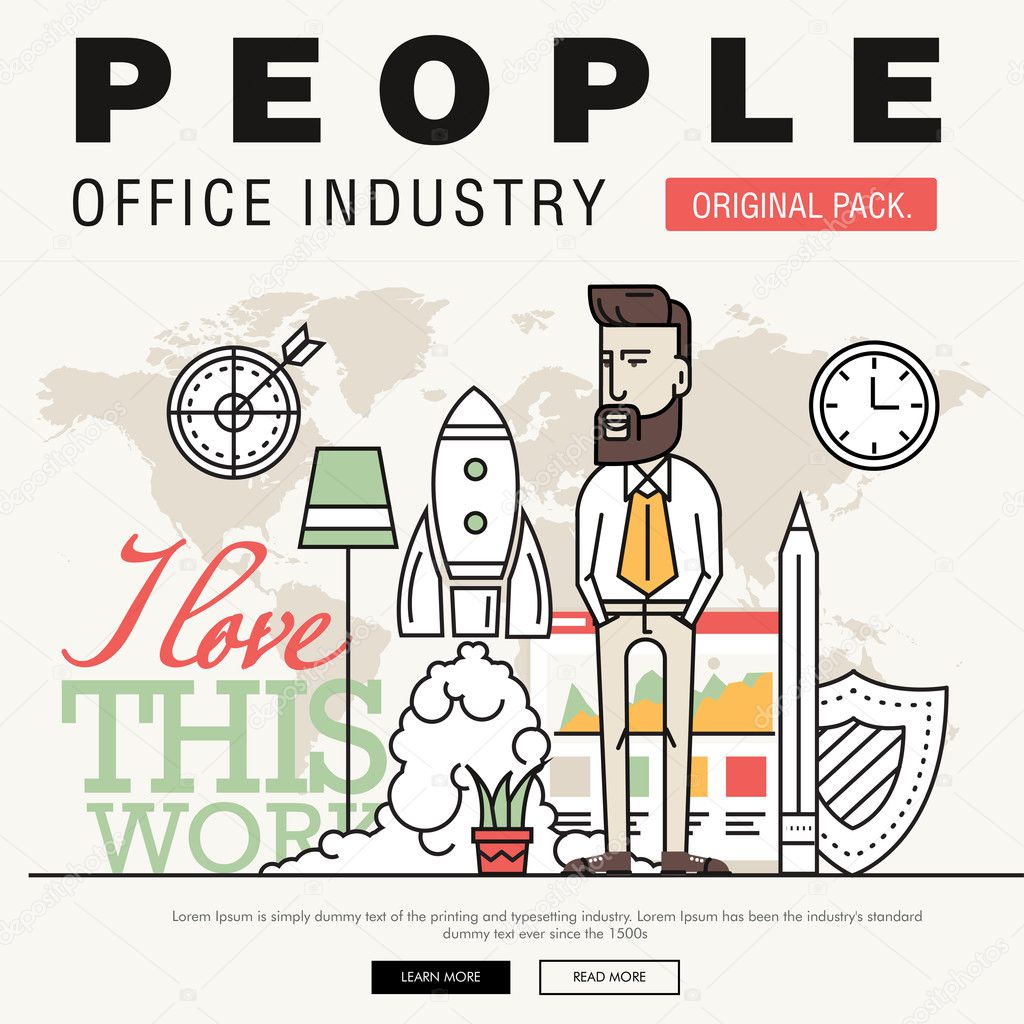 Modern office people industry. Coworking creative and meeting teamwork elements.