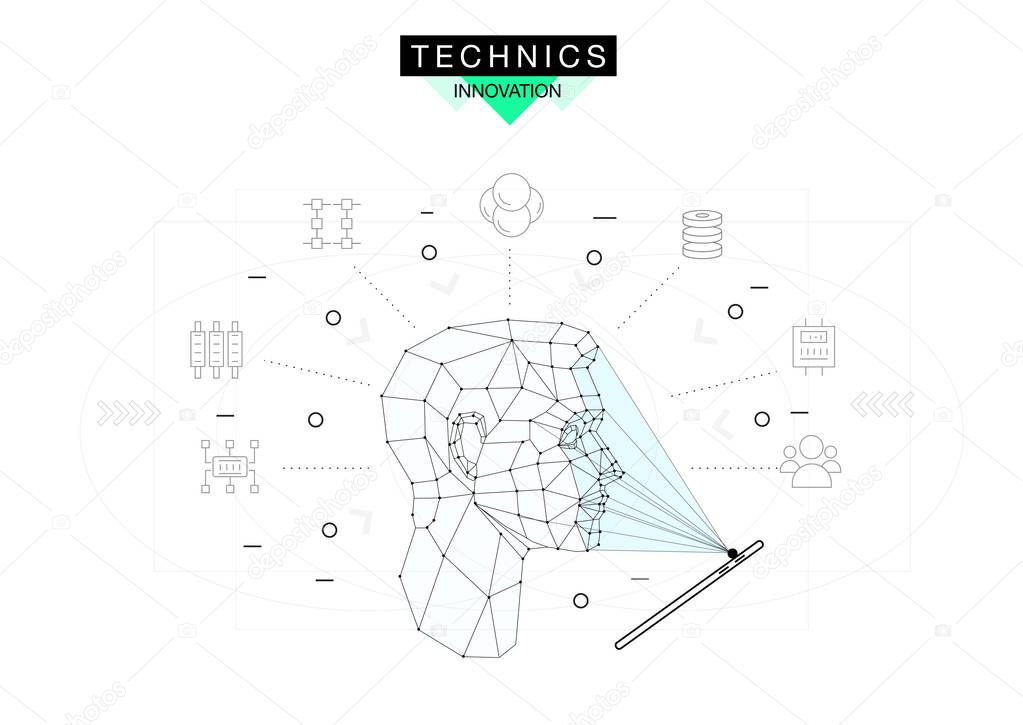 Trendy technics Innovation systems layouts in polygonal contour 