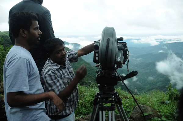 Kodaikanal, Hindistan - 30 Haziran 2015: noktalar çekim Film  