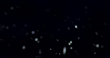 Siyah arka plan kıvılcım su