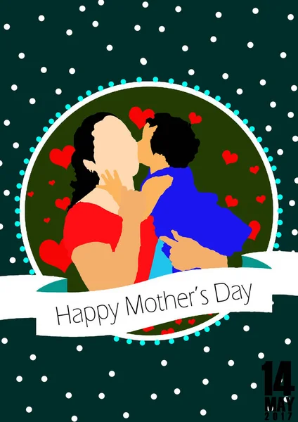 Carte Happy Mothers Day — Photo