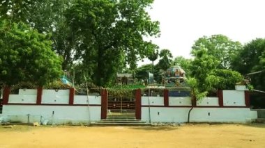 Dış geleneksel Hindu tapınağı Hindistan 