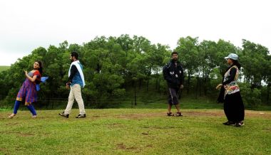 Kodaikanal, Hindistan - 30 Haziran 2015: spot çekim film 