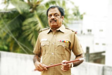 Chennai, Hindistan - 22 Haziran 2015: Hint polis memuru