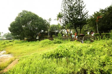 Kodaikanal, Hindistan - 29 Haziran 2015: film ekibi, Doğa arka plan