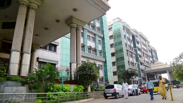 印度钦奈 2015年9月18日 印度钦奈政府医院外景拍摄视图 — 图库视频影像