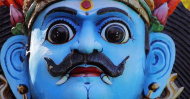 Hindu tanrıça heykeli