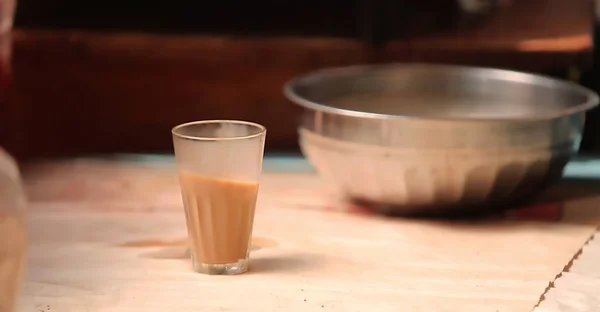 Горячий Индийский Чай Чай — стоковое фото