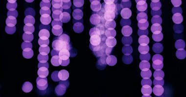 soyut renkli bokeh arka plan. bulanık de-odaklı ışıklar. parlayan daireler.