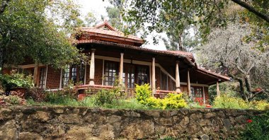 Ev dış, bir lüks çağdaş ev dış görünümü