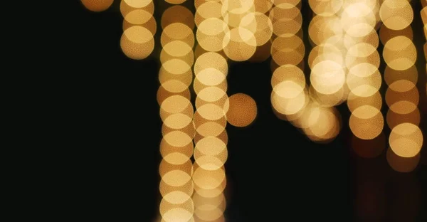 Ouro Abstrato Bokeh Fundo — Fotografia de Stock