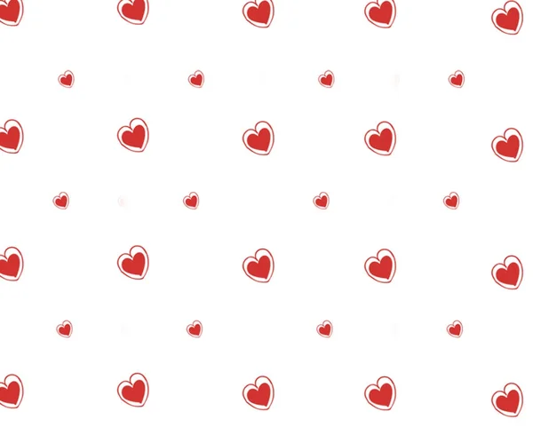 Fondo Del Día San Valentín Con Corazones —  Fotos de Stock