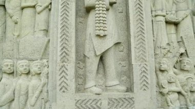 Chennai, Tamilnadu, Hindistan, Rajiv Gandhi'nin heykel