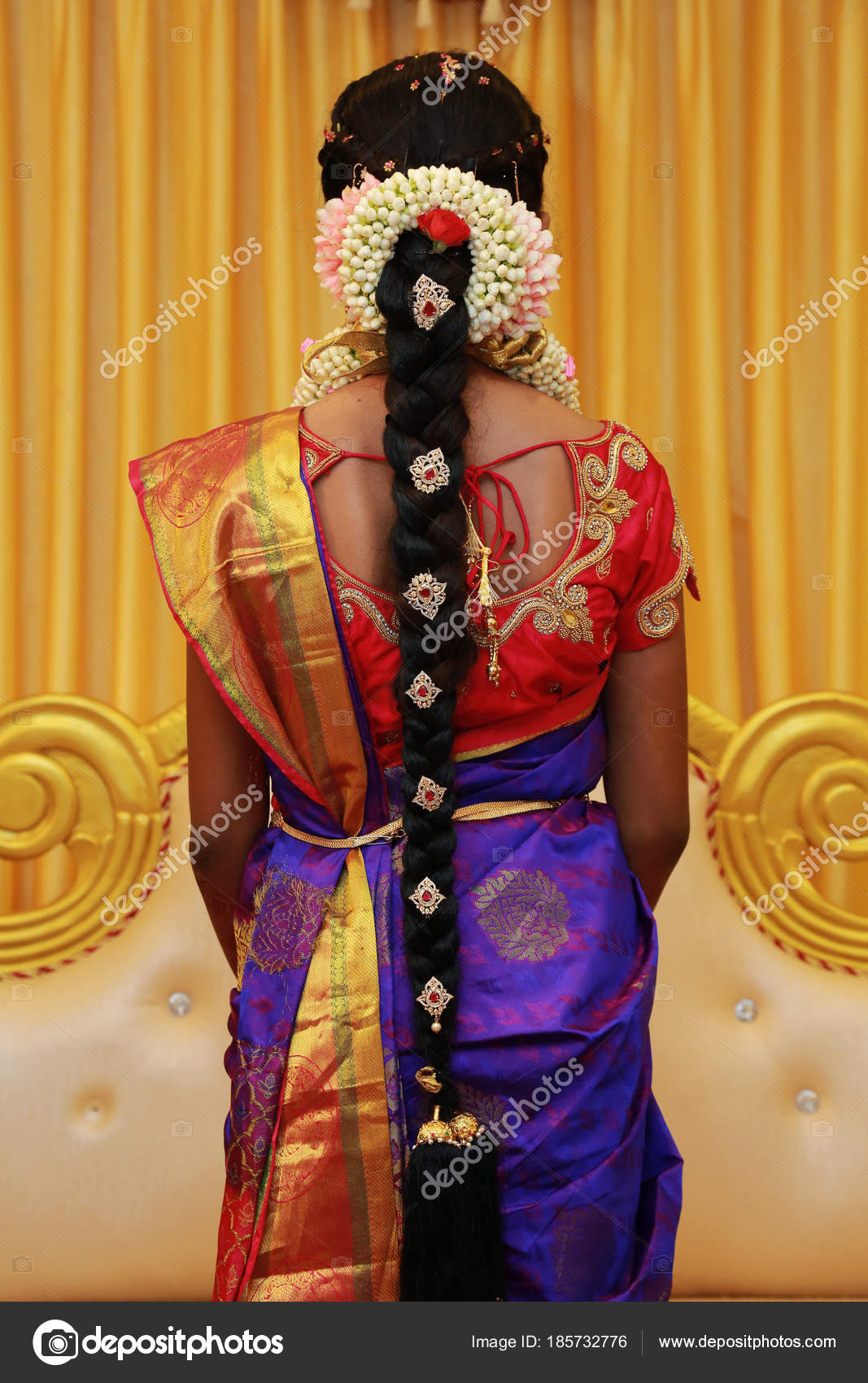 Hindu bridal hairstyle deals
