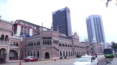 Malezya - 02 Temmuz 2016: Kuala Lumpur kenti yakınlarındaki Agro banka dış atış Malezya