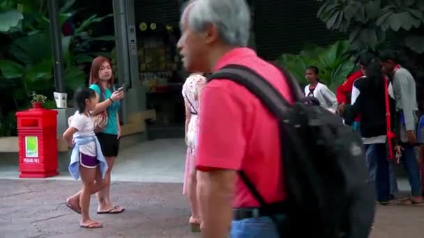 マレーシア - 2016 年 7 月 2 日: 観光人々 ペナン ヒル、マレーシアを訪問. — ストック動画
