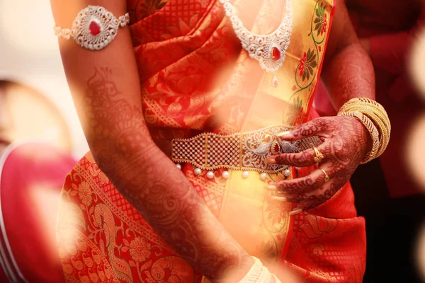 Rituales de boda del sur de la India, ceremonia — Foto de Stock