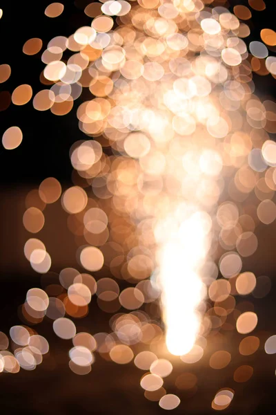 Absztrakt bokeh háttér. ünnepli újév és karácsony és Diwali — Stock Fotó