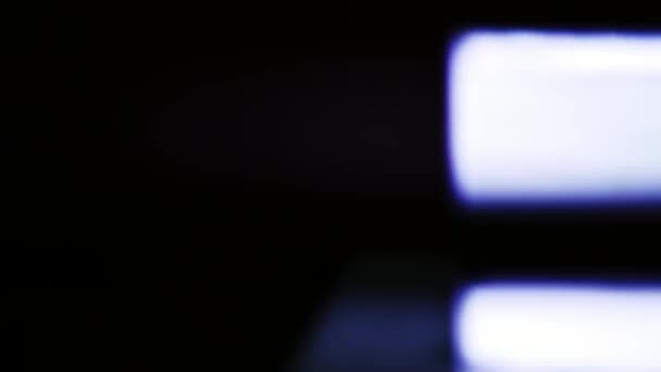 Un montage d'effets d'obturateur, de scintillement de projecteur de film et d'effet de film flashy 