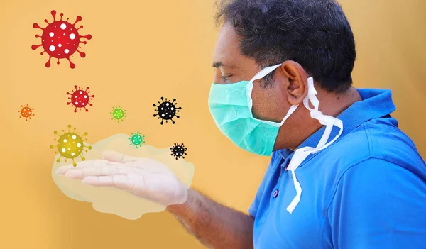Corona Virus Safety concept: Washing Hands. Washing hands with soap. Virus. Corona Virus.