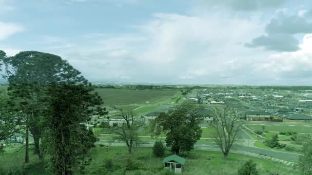 都市住宅の空中ビデオ｜オーストラリア・メルボルンのスプロール. — ストック動画