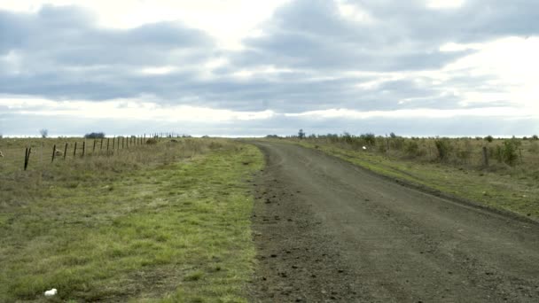 Route de campagne vide dans le village en été 