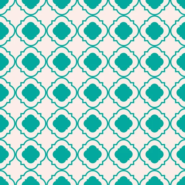 Sans couture Menthe Vert et beige motif traditionnel quadrilatère géométrique treillis . — Image vectorielle