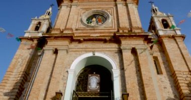 Kilise our lady of Guadalupe Puerto Vallarta, Meksika'nın eğimli