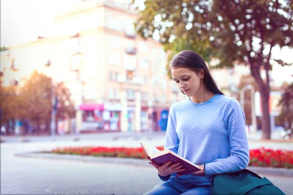 A shot of an ethnic college student studying on campus — Stock Photo, Image