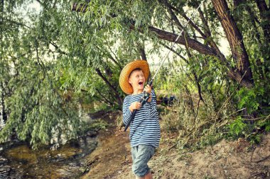 Yaz, yem, float Balık tutma.