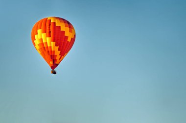 Renkli sıcak hava balon Festivali