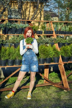 Bahçe işleri, baharda bahçeye fidanlar ekmek..